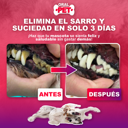 Oral Pet™ Spray Bucal Limpiador Mascotas