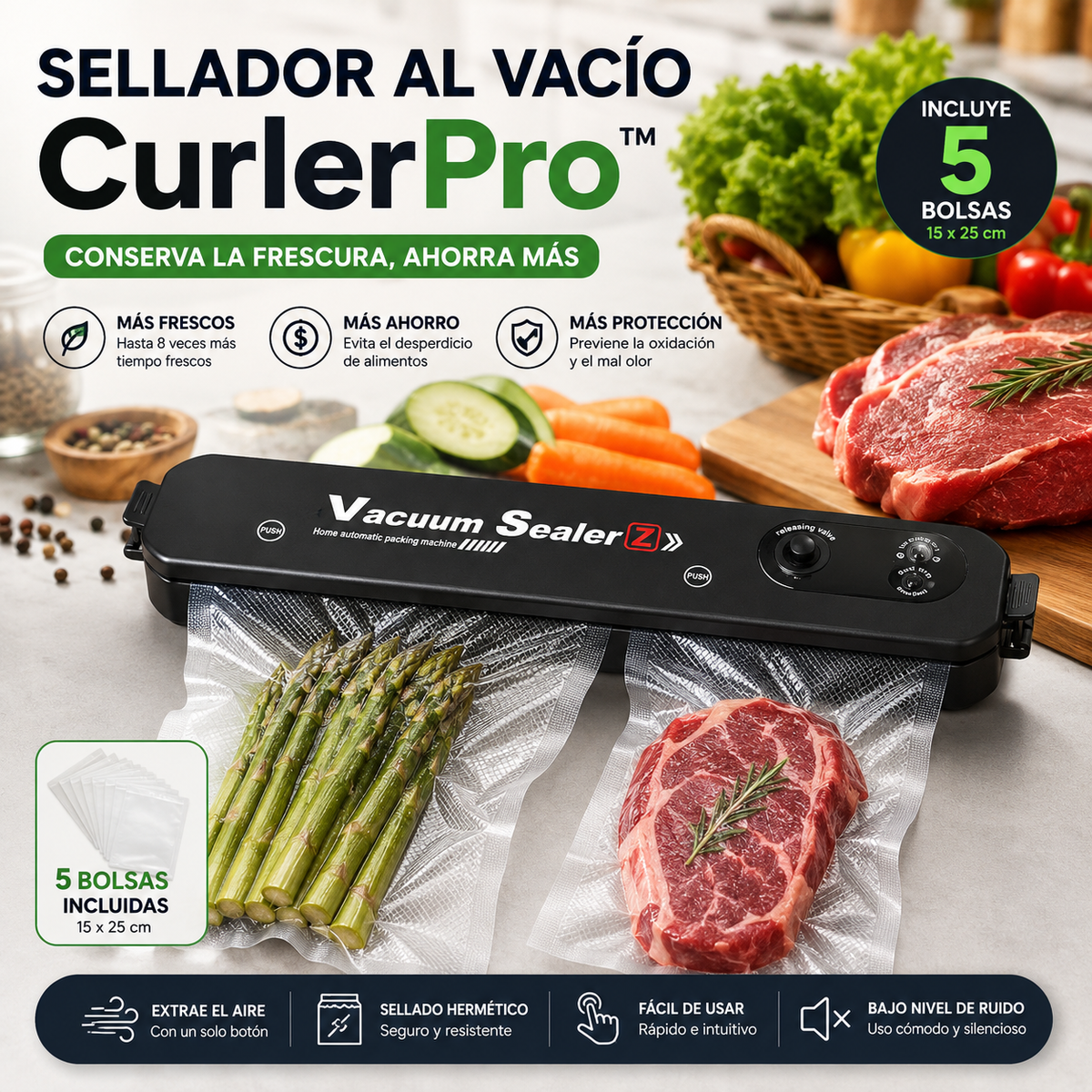 SELLADORA AL VACIO CURLERPRO™